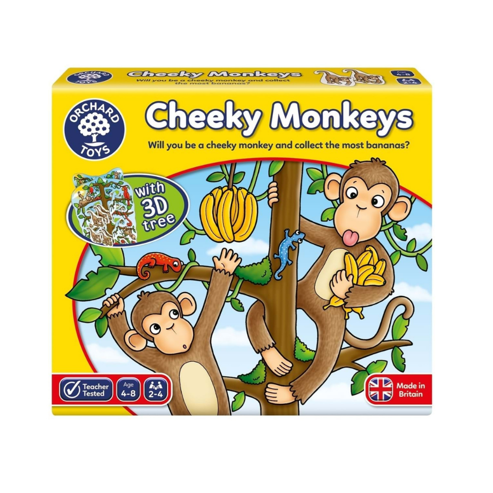 Joc educativ Cheeky Monkeys, +4 ani, Orchard