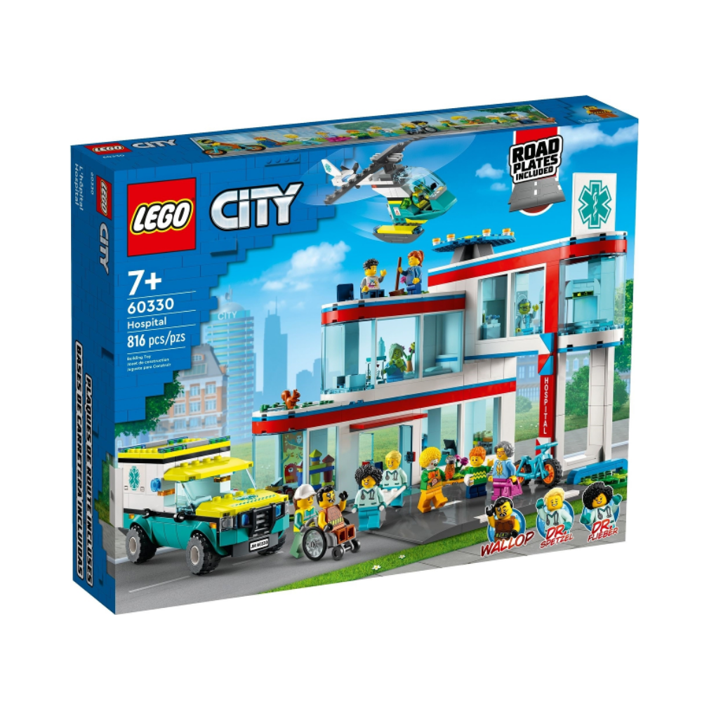 Spital Lego City, +7 ani, 60300, Lego