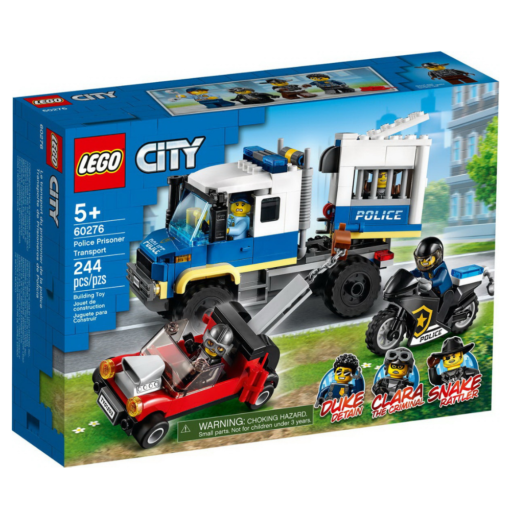 Transportul Prizonierilor de catre Politie Lego City, +5 ani, 60276, Lego