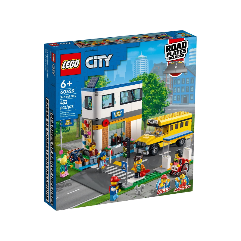 O zi la scoala Lego City, +6 ani, 60329, Lego