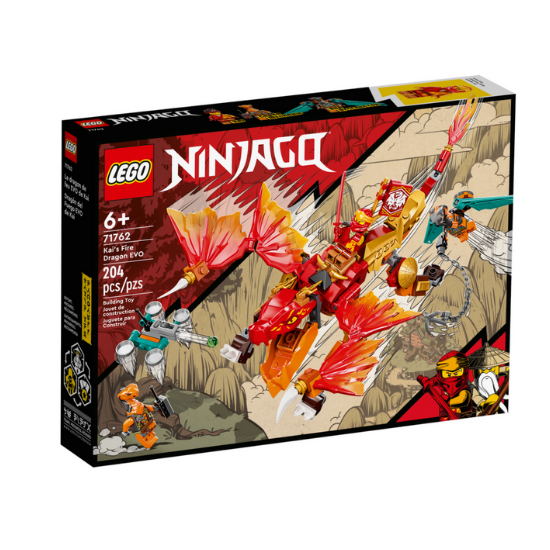 Dragonul Evo de foc a lui Kai Lego Ninjago, +6 ani, 71762, Lego