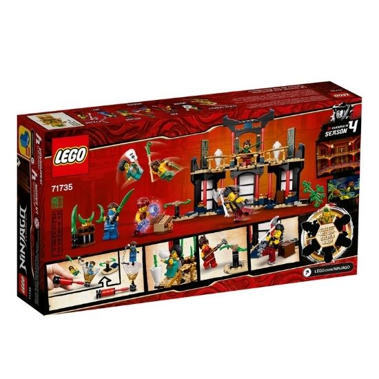 Turnirul Elementelor Lego Ninjago, +6 ani, 71735, Lego