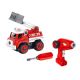 Set constructie Camion Pompieri cu radiocomanda, +3 ani, Buki 488349
