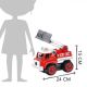 Set constructie Camion Pompieri cu radiocomanda, +3 ani, Buki 488352
