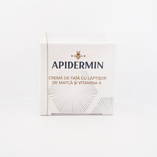 Crema de fata cu laptisor de matca Apidermin, 45 ml, Complex Apicol Veceslav