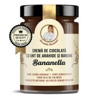 Crema de Ciocolata cu Arahide si Banane, 350 g, Secretele Ramonei