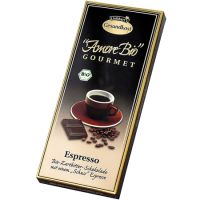 Ciocolatra amaruie cu Espresso Amore Bio, 100 g, Liebhart`s