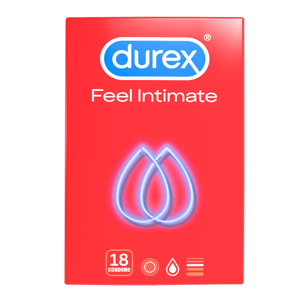 Prezervative Feel Intimate, 18 bucati, Durex