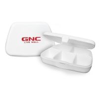 Cutie depozitare capsule si tablete, 5 compartimente, GNC