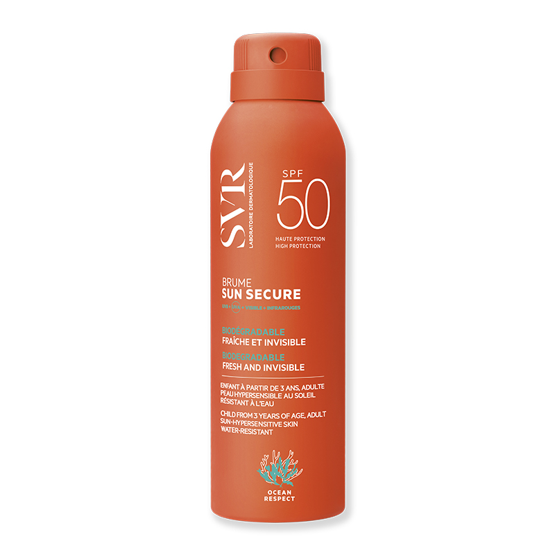 Spray cu absorbtie rapida SPF50+ Brume Sun Secure, 200 ml, SVR