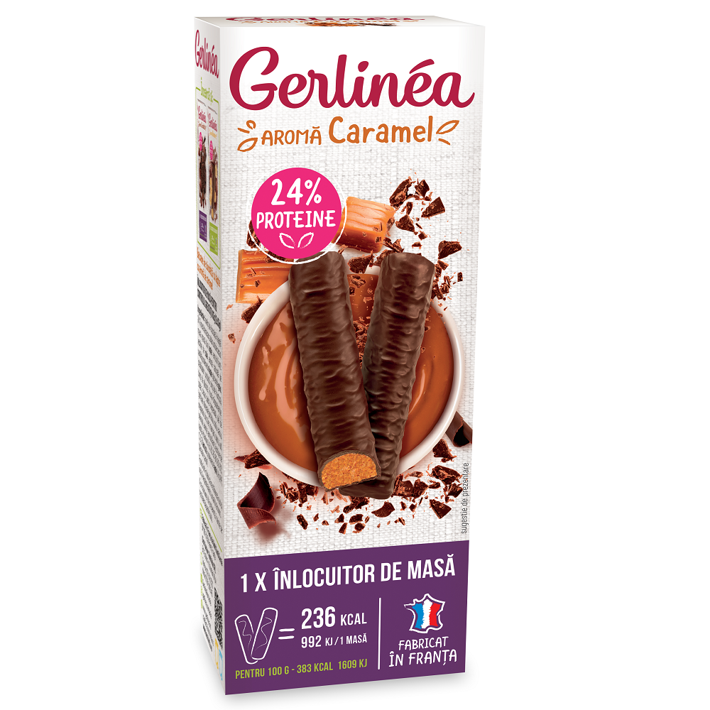 Batoane cu caramel, 62 gr, Gerlinea