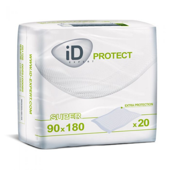 Aleze de unica folosinta Extra Protection, 90x180, 20 bucati, Id Expert