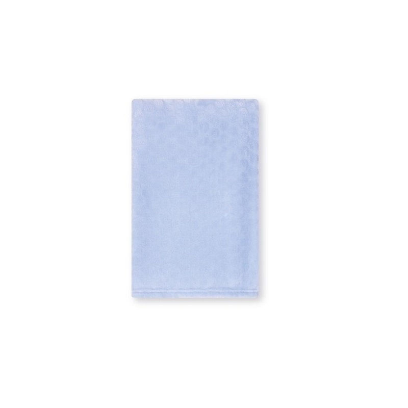 Patura bleu cu buline reliefate, 80x110 cm, Pirulos