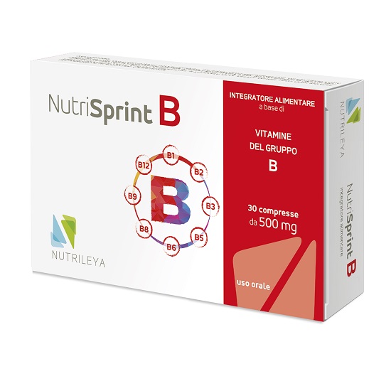 NutriSprint vitamina B, 500 mg, 30 tablete, Nutrileya