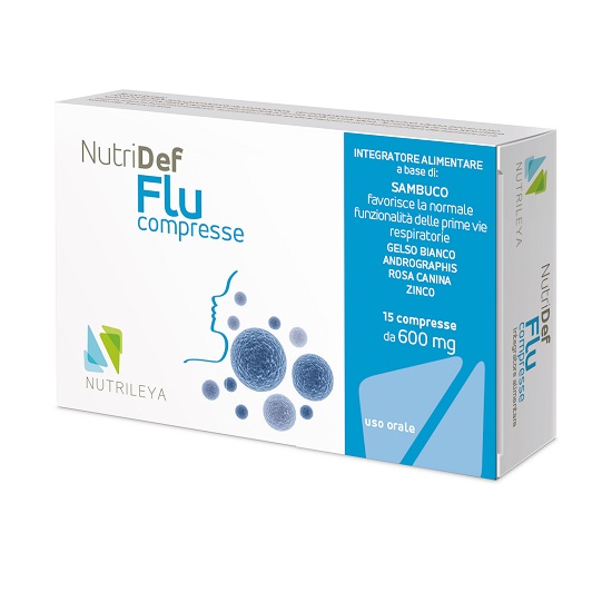 NutriDef Flu, 600 mg, 15 tablete, Nutrileya
