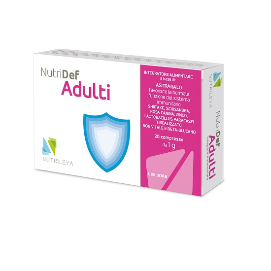 NutriDef Adulti, 20 tablete, Nutrileya