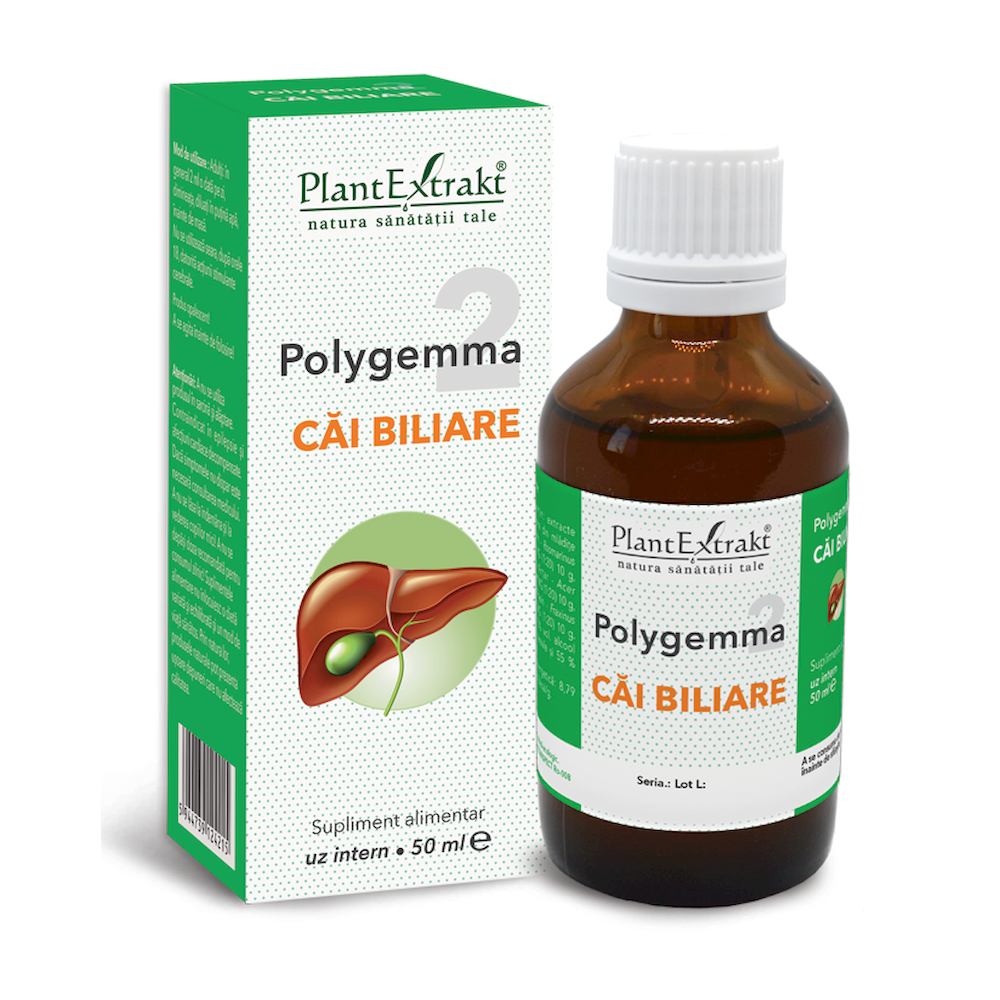 Polygemma 2, Cai biliare, 50 ml, PlantExtrakt