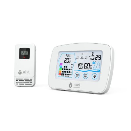Set Termometru si higrometru digital cu transmitator wireless extern Control