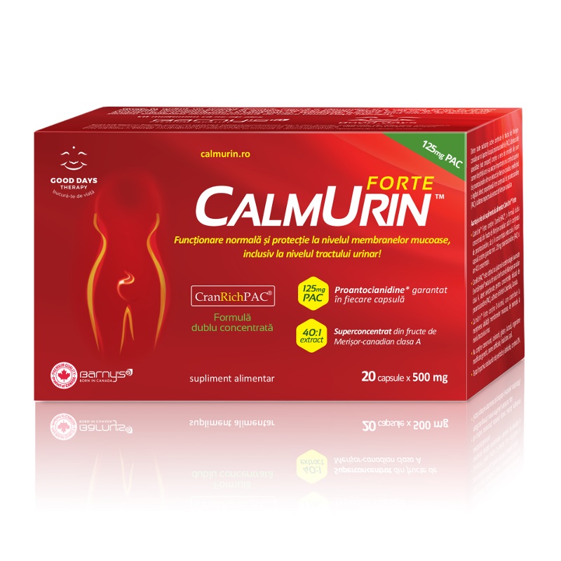 CalmUrin Forte, 20 capsule, Good Days Therapy