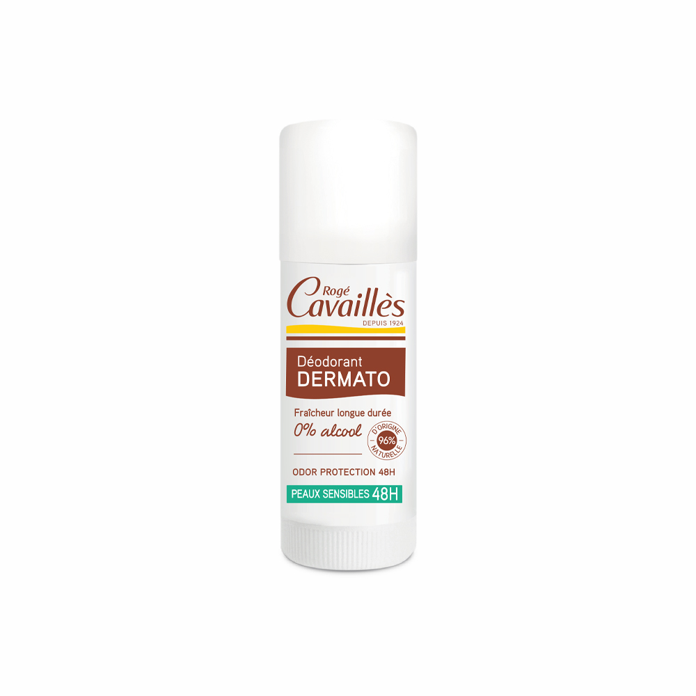 Deodorant stick dermatologic pentru piele delicata si sensibila, 40 ml, Roge Cavailles
