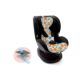 Protectie antitranspiratie pentru scaun auto din bumbac organic, Gr 1, Orange, Aeromoov 491176