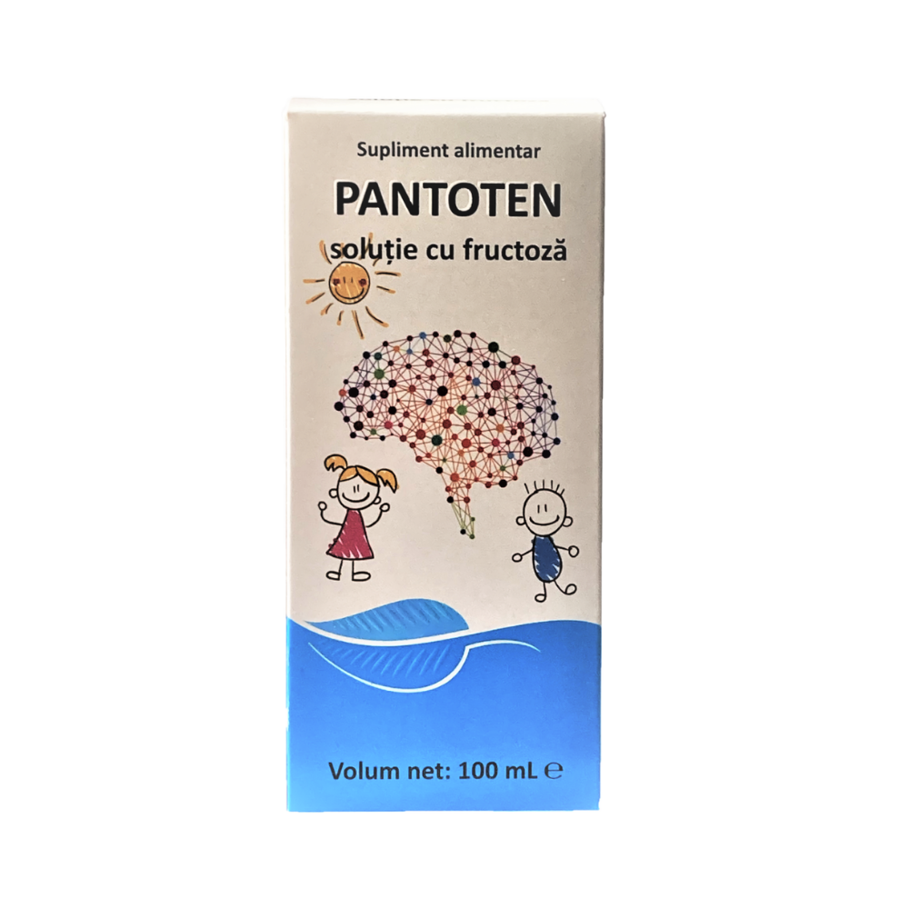 Pantoten, solutie cu fructoza ,100 ml, VitaPharm