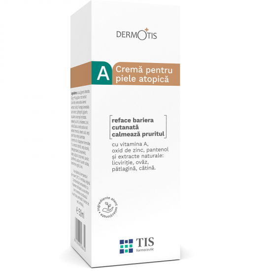 Crema pentru piele atopica, DermoTis, 40 ml, Tis Farmaceutic