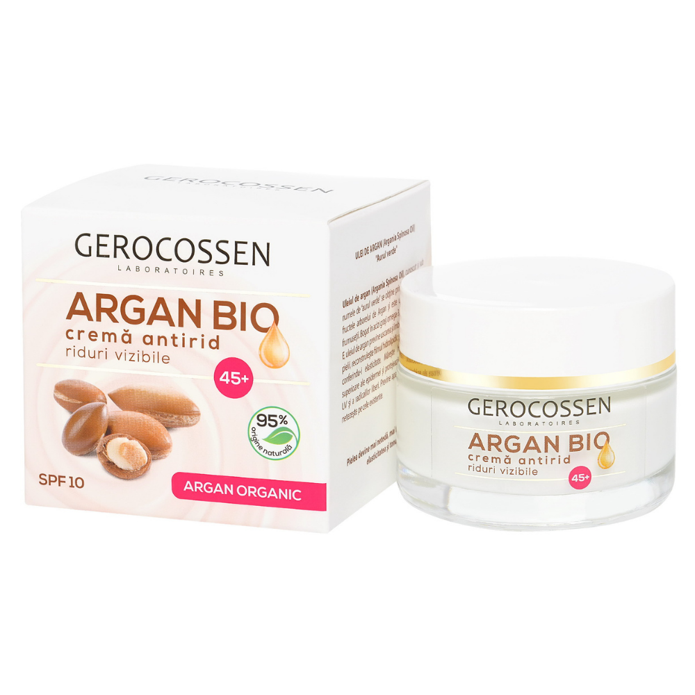 Crema antirid 45+, Argan Bio, 50 ml, Gerocossen