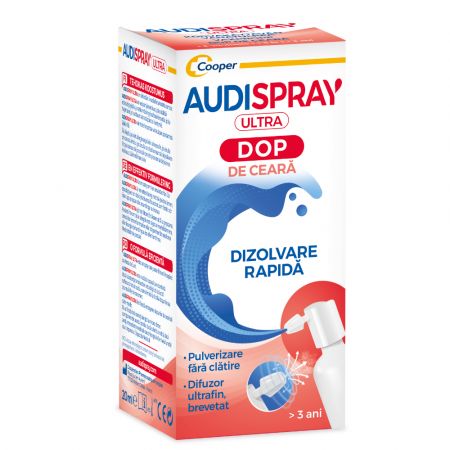 AudiSpray Ultra, 20 ml, Diepharmex