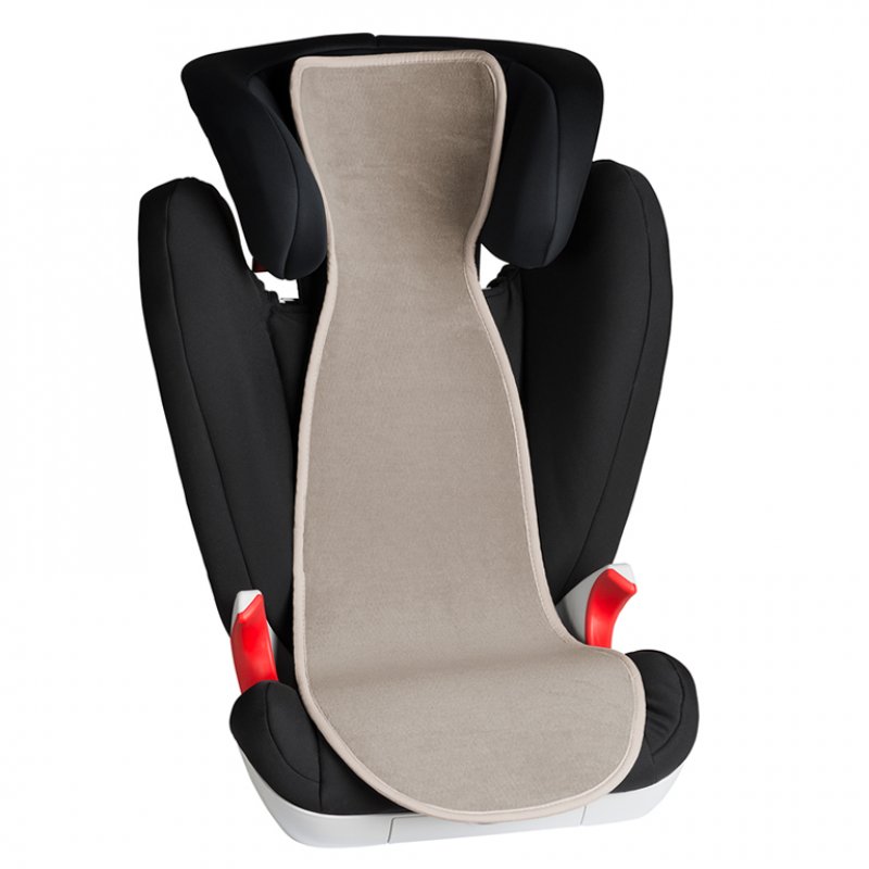 Protectie antitranspiratie pentru scaun auto Grupa 2/3, 3D Maro Nut, Air Cuddle