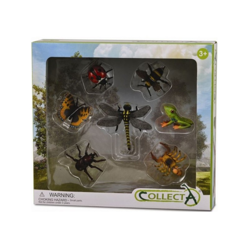 Set 7 figurine insecte, Collecta