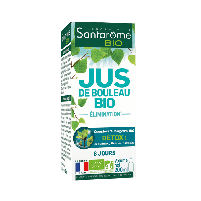 Suc de mesteacan Bio, 200 ml, Santarome 492192