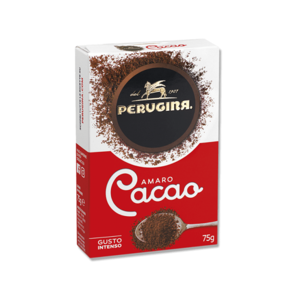 Pudra de cacao amara, 75 g, Perugina