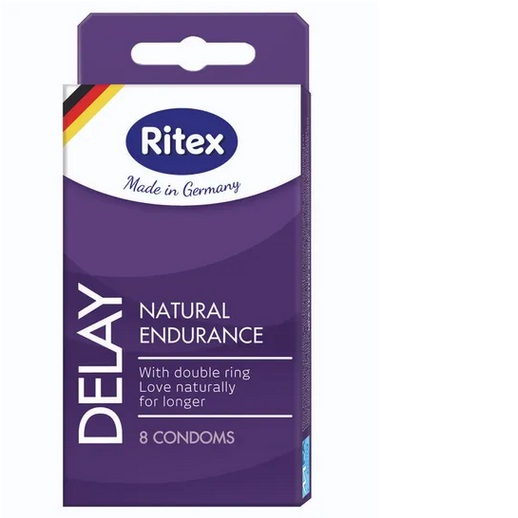 Prezervative Delay, 8 bucati, Ritex