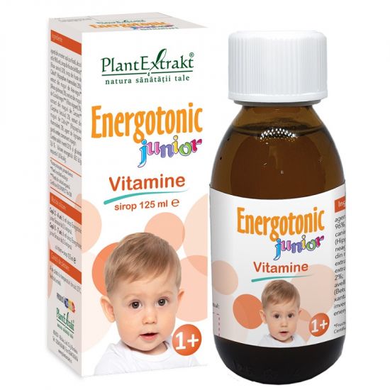 Energotonic Junior Vitamine, +1 an, 125 ml, Plant Extrakt