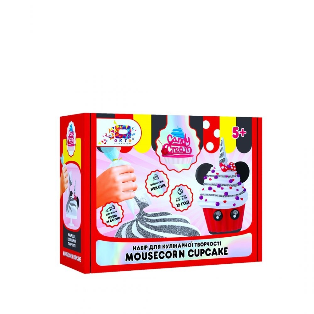 Set creativ cu plastilina Candy Cream Delicii pentru Minnie, Oktoclay