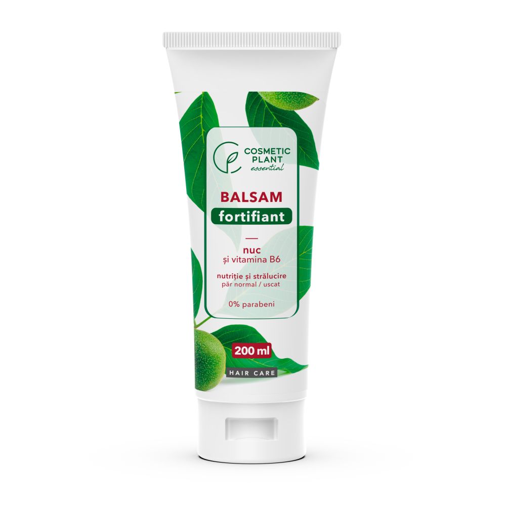 Balsam fortifiant cu nuc si vitamina B6, 200 ml, Cosmetic Plant