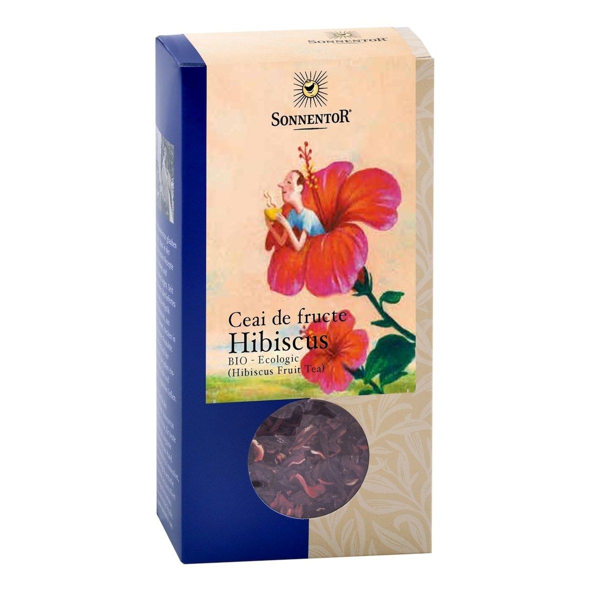 Ceai din hibiscus Bio, 80 g, Sonnentor