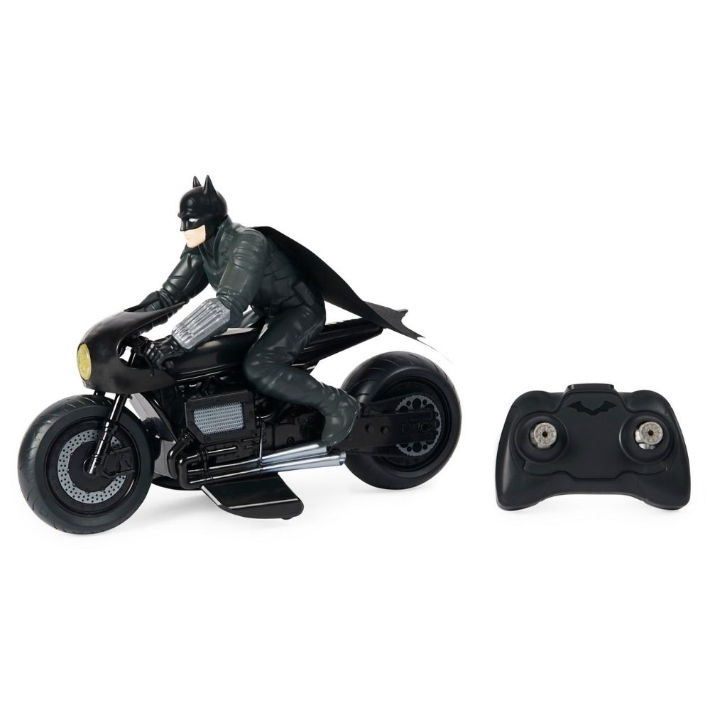 Motocicleta lui Batman RC, scara 1:10, DC Comics