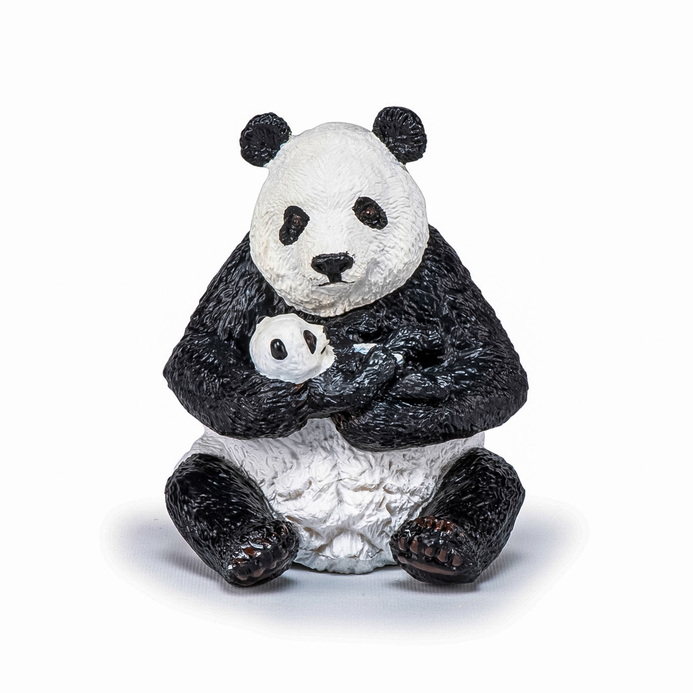 Figurina Urs Panda cu Pui, +3 ani, Papo