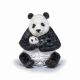 Figurina Urs Panda cu Pui, +3 ani, Papo 495136