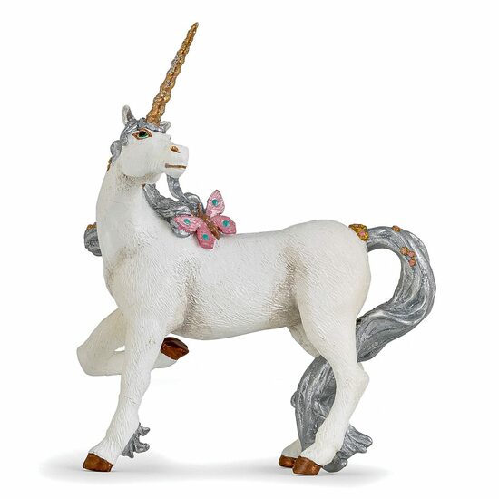 Figurina Unicornul Argintiu,