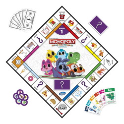Joc Primul Meu Monopoly in Limba Romana, +4 ani, Hasbro