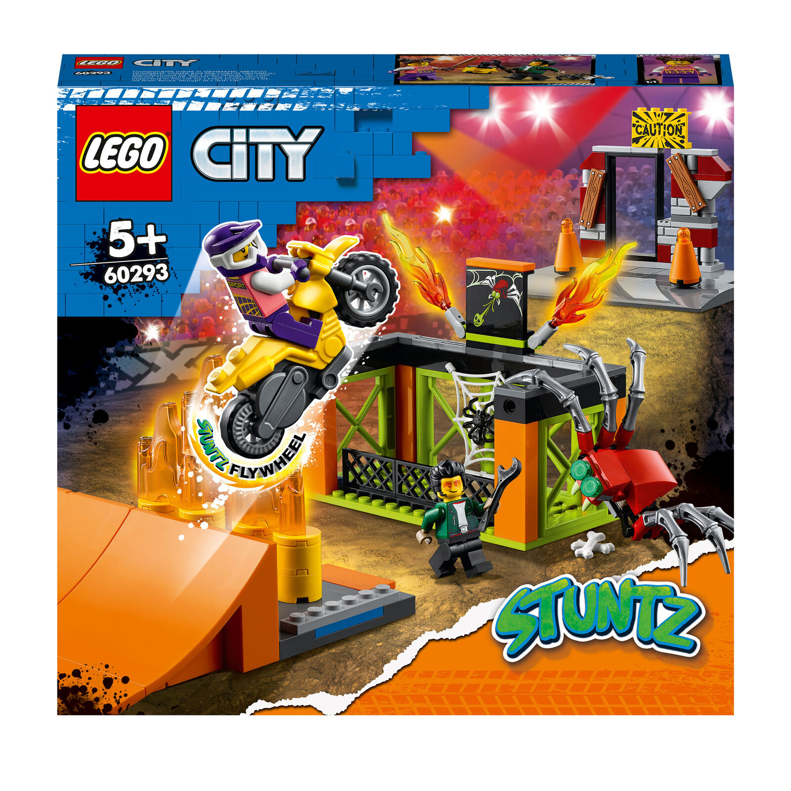 Parc de cascadorii Lego City, +5 ani, 60293, Lego