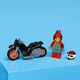 Motocicleta de cascadorie pentru Pompieri Lego City, +5 ani, 60311, Lego 495686