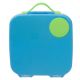 Caserola compartimentata maxi LunchBox, 2 l, Albastru + Verde, BBOX 495735