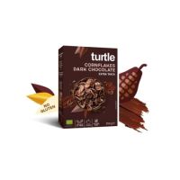 Fulgi de porumb inveliti in ciocolata neagra, 250 gr, Turtle