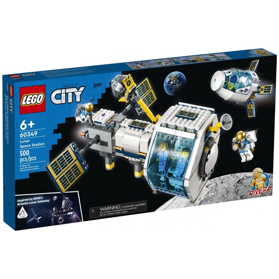 Statie spatiala salenara Lego City, +6 ani, 60349, Lego
