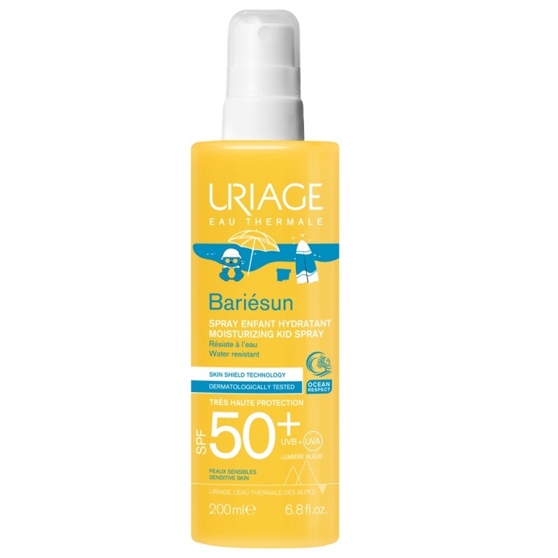 Spray cu protectie solara pentru copii SPF50+ Bariesun, 200ml, Uriage