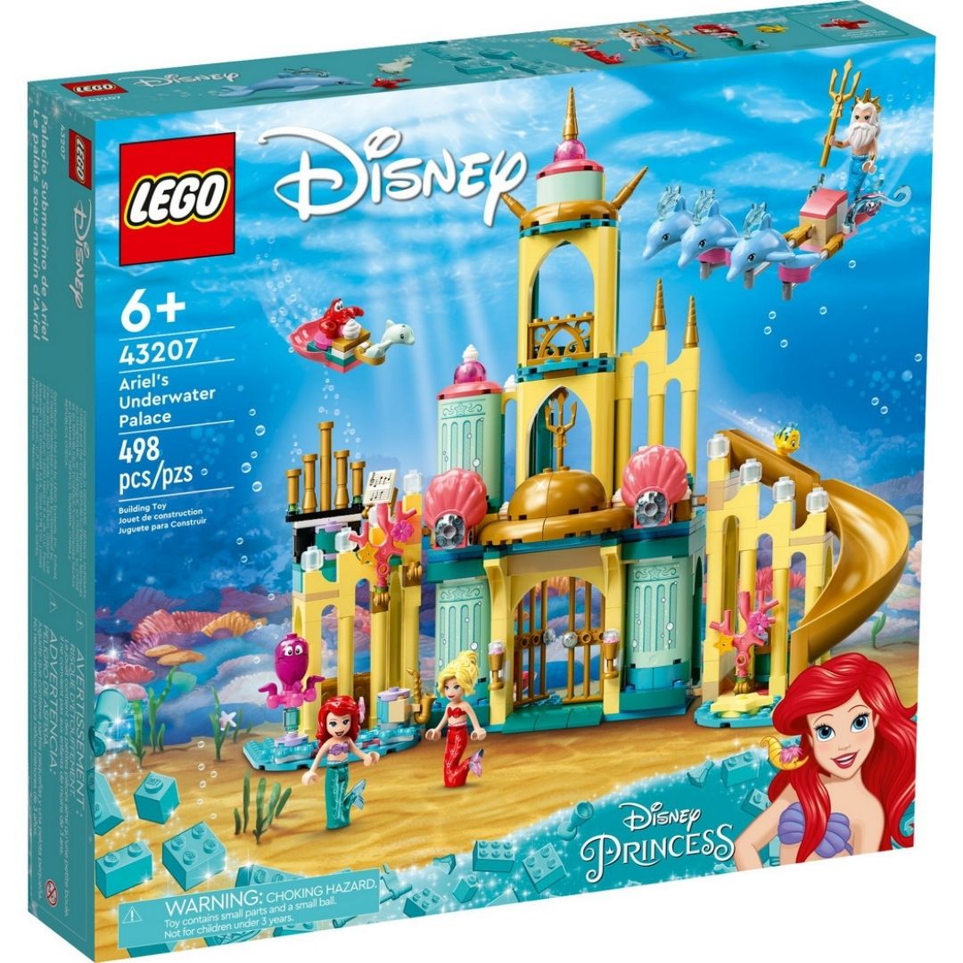 Palatul subacvatic al lui Ariel Lego Disney Princess, +6 ani, 43207, Lego